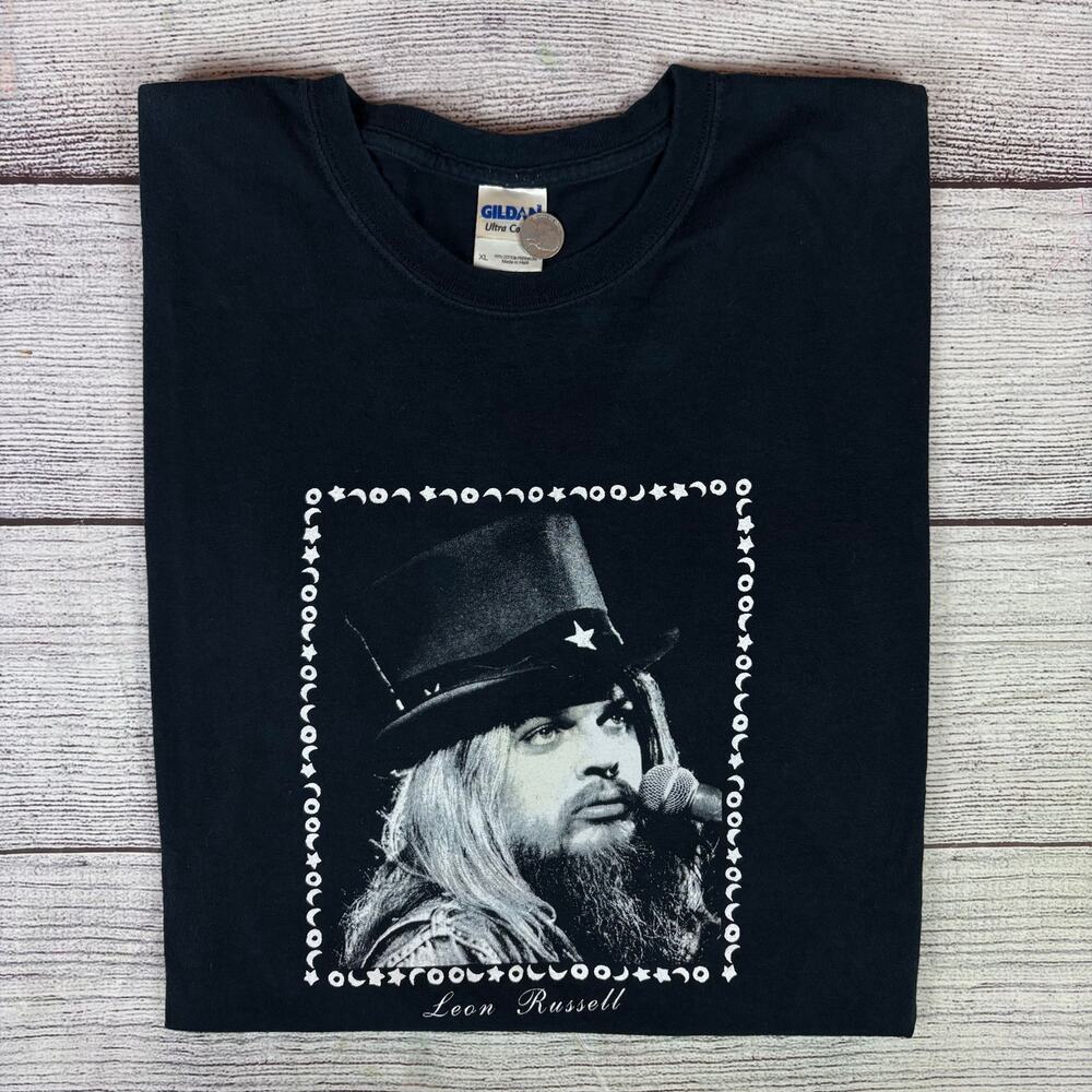 Vintage Leon Russell "A Song For You" Graphic Band T-shirt